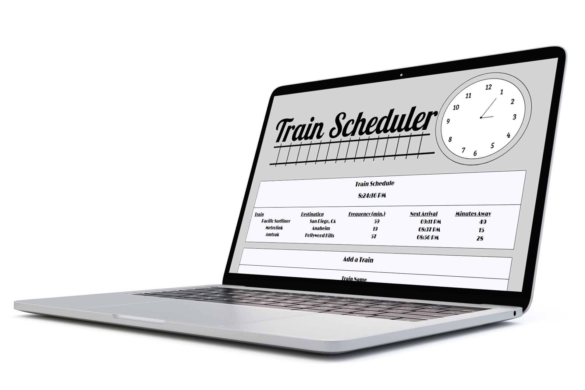 TrainScheduler