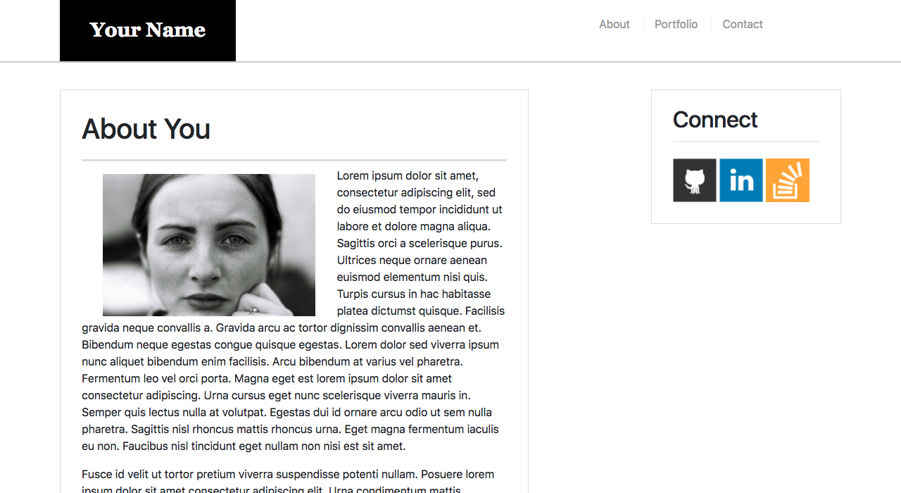 Responsive Portfolio